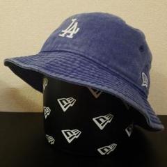 NEWERA × MLB LAD Acid Wash Bucket Hat