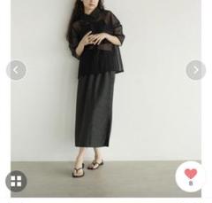 新品☆Flower jocquard skirt☆YAMADAYA☆送料込みのサムネイル