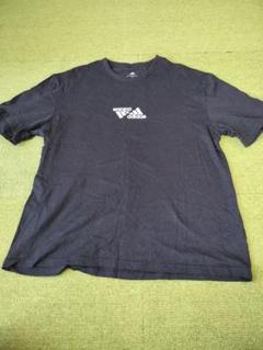 adidas ブラック Tシャツ J/L ユニセックス