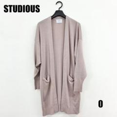 〇0129P〇 STUDIOUS 長袖カーディガン 女性