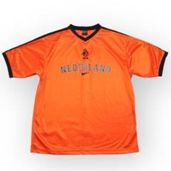 OLD nike ナイキ サッカー オランダ代表 ゲームシャツ センターロゴ