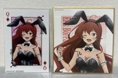 無職転生Ⅱ くじ引き堂　エリス　プロマイド　ミニ色紙　バニーガール