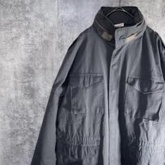 PLUSMORE EXCLUSIVE M-65 ミリタリージャケット　グレー　L