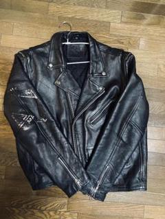 レザージャケット　ライダース　echtes leder