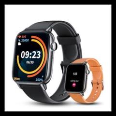 大画面 スマートウォッチ 1.72インチ 防水 クリスマス メンズ レディース