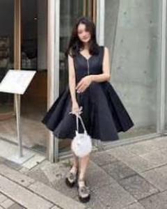 ネット完売品＊＊bibiy. GAELLE DRESS グレー