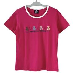 90s 00s Wilson テディベア リンガー Tシャツ ギャル チア コス