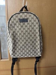 美品 GUCCI 希少キャンバス リュック　GG柄　希少色 楽天市場】キャンバス リュック（ブランドグッチ）（レディース