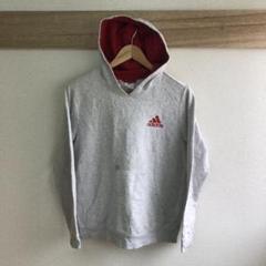 Adidas アディダス パーカー スウェット フード フロントポケット キッズ