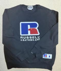センスのいい お歳暮 エイプ APE メルカリ - コラボスエット RUSSEL ラッセル トップス