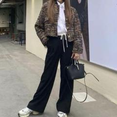 美品　ビビィ　Bibiy　レディース　AMOUR BLOUSON　F　ネイビー