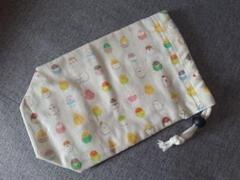 ハンドメイド　水筒入れ　コップ入れ　巾着