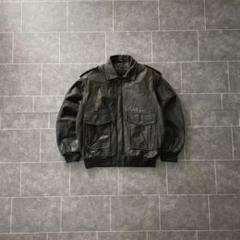 80's- Leather Flight A-2 G-1 レザージャケット