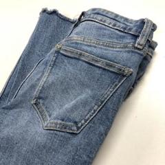 ZARA ザラ W26L26 ストレートデニム ライトブルー レディースS