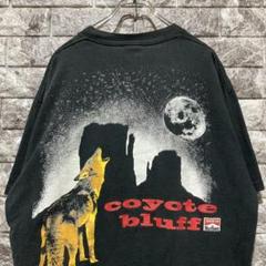 希少 Marlboro Tシャツ USA製 XL BLACK マルボロ コヨーテ