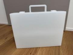 無印良品　自立収納できるキャリーケース　クリア　４個セット 無印良品「自立収納できるキャリーケース」の使い方。収納