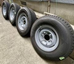 ゴルゴ　ランクル 輸出 ホイール スタッドレス キャップ付き ゴルゴ様専用 ランクル 輸出 ホイール スタッドレス キャップ
