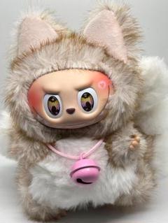 オレンジ色九尾狐 LABUBU　ふわふわ Zimomo オレンジ色の九尾狐 LABUBU ふわふわ 在庫1点のみ - メルカリ