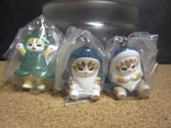 ☆サメにゃんA＆サメにゃんB＆イカにゃん☆mofusand めじるしアクセサリー