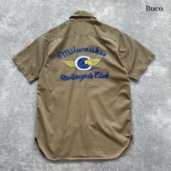 【REAL McCOYS】BUCO リアルマッコイズ ブコ 半袖シャツ 刺繍