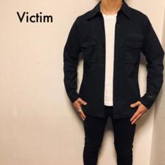 Victim ヴィクティム ヴィンテージウォッシュミリタリーシャツジャケット