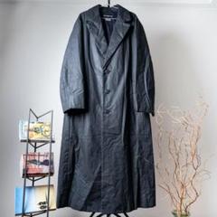 ISSEY MIYAKE MEN 中綿ロングコートブラック