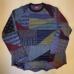 シュプリーム　パッチワーク　希少　XL Patchwork Zip Up Hooded Sweatshirt | Supreme 22fw