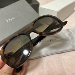Dior ディオール サングラス ブラウン ケース付き