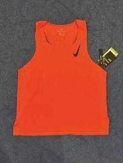 メロンクリームソーダ　Nike シングレット/エアロスイフト/オレンジ ナイキ エアロスイフト シングレット