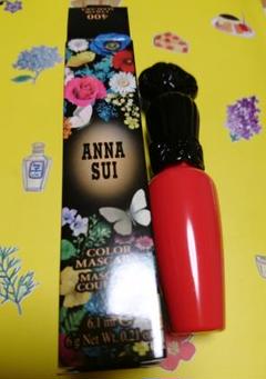 アナスイ ANNA SUI カラーマスカラ 400 レッド ギフトボックス付き