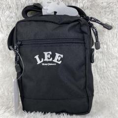 【新品未使用】　Lee ショルダーバッグ ブラック　縦型　斜め掛け　s44