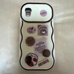 コーヒーデザイン iPhone15ProMAX用ケース