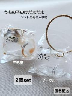 うちの子のけだまだま　三毛猫　ノーマル　2個セット　ガチャ