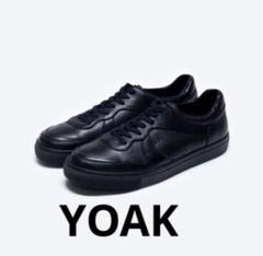 YOAK ヨーク ULYSE CA レザー スニーカー ブラック　ユリスのサムネイル