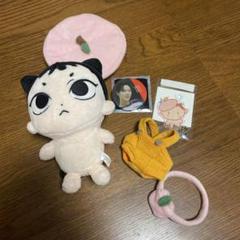 テンニャン 桃テンニャン ぬいぐるみ - メルカリ