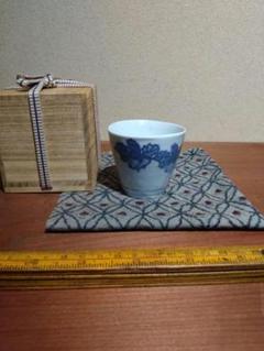 初期伊万里菖蒲図蕎麦猪口杯 初期伊万里菖蒲図蕎麦猪口杯