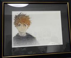 ハイキュー　複製原画　キャラファイングラフ 非売品】「ハイキュー！！公式キャラファイングラフ」複製原画