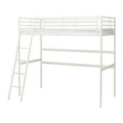 IKEA SVÄRTA スヴェルタ ホワイト 90×200 ロフトベッド