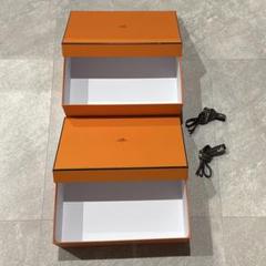 【HERMES】シューズ用空箱6個 & シューズ袋12枚 HERMES エルメス 空箱 靴 - メルカリ