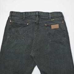 ドス黒USA製 Wranglerラングラー 13MWZ 後染めブラック36×32 9098512e46fe34b7d3556da9e07cc6