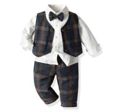 【新品未使用】子ども　キッズフォーマル　スーツセット　90 ネイビー チェック