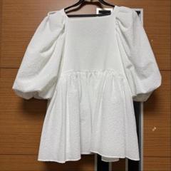 ミラオーウェン バックリボンバルーンスリーブチュニック - メルカリ