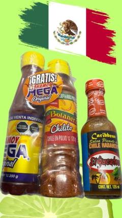 メキシコの3種類のソースのサムネイル