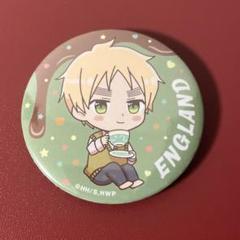 ヘタリア DMMスクラッチくじ E-5缶バッジ イギリス アニメ「ヘタリア World☆Stars」 スクラッチ【CHARA NOUVEAU