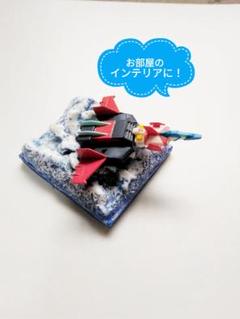 Gスカイ　ミニチュアジオラマ　ガンダム　Gアーマー　Gファイター