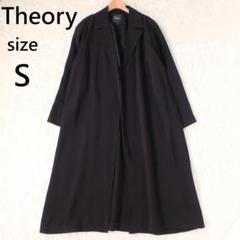 Theory セオリー ライナー付き トレンチコート 黒 size2 M 注目ブランド 極美品 腰ベルト ライナー付 トレンチコート