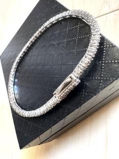 ♡新品♡2mテニスブレスレット　シルバー　ユニセックス