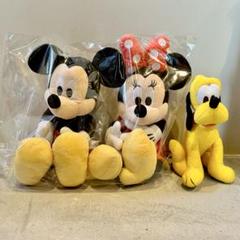 ディズニーランド・ディズニーシー　ミッキー・ミニー・プルート他　ぬいば　47体 ぬいぐるみバッジ ディズニー ミッキー ミニー ディズニー