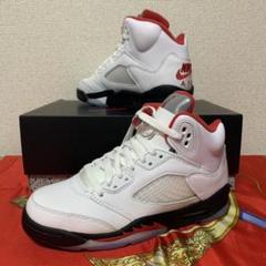 NIKE AIR JORDAN 5 RETRO GS "FIRE RED"