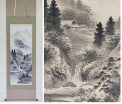 ♥掛軸　藤瀬 岸燕　雪景色　掛け軸 ♥掛軸 藤瀬 岸燕 雪景色 掛け軸 - メルカリ
